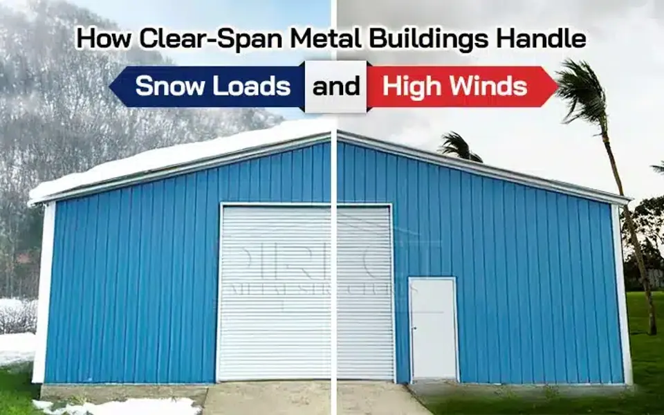 Direct Metal Structures Clear-Span Metal Building
