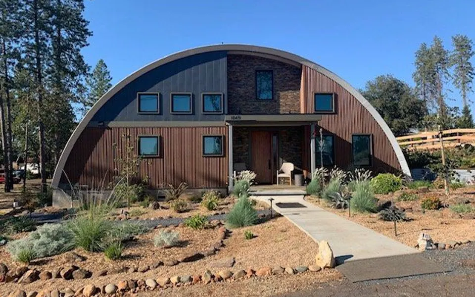 The Q Cabin Q Cabin (Quonset steel arch kit, multiple sizes)